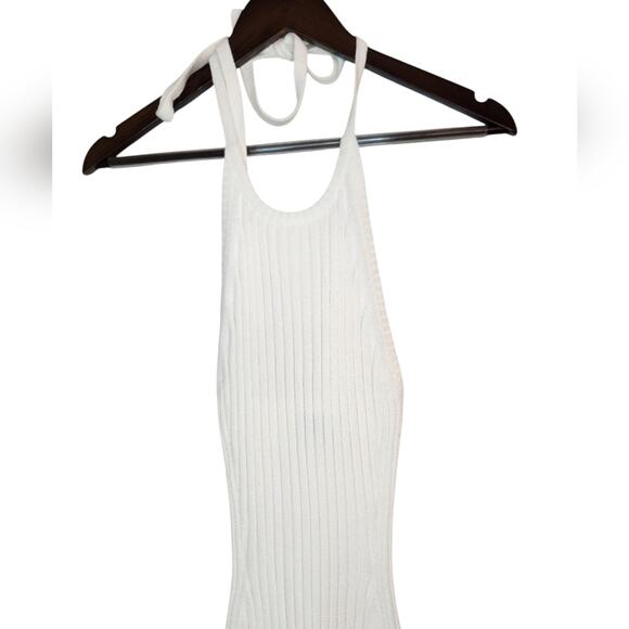 Rachel Comey Salo Ribbed Knit Halter Dress Small - Picture 8 of 11